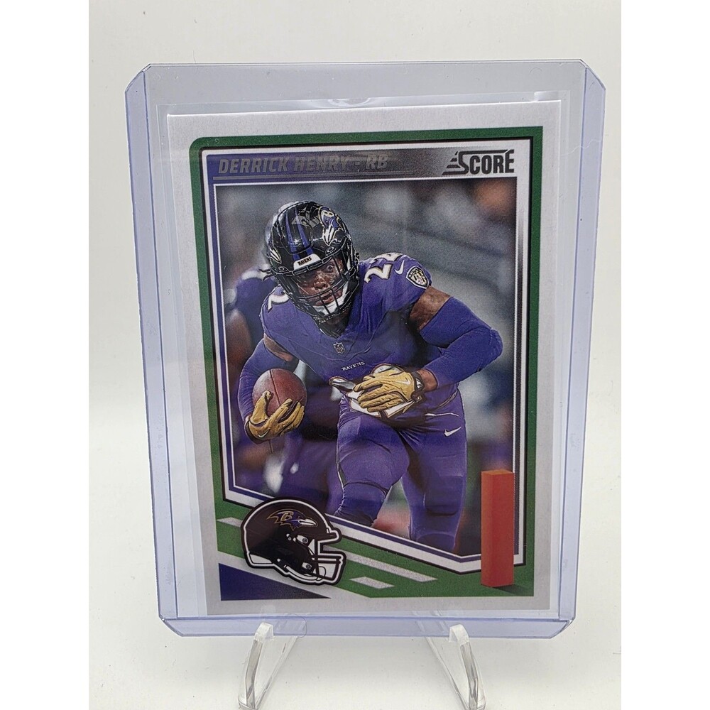 2025 Panini Score Derrick Henry #204 Baltimore Ravens Football Card